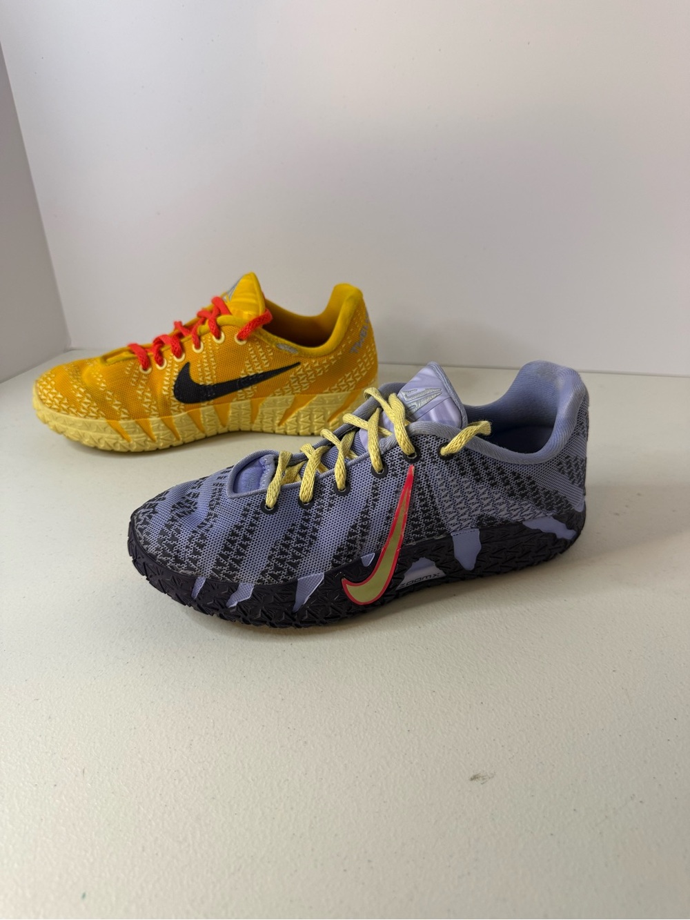 Nike Ja 3 GS Hustle & Flow Channel 12 Mismatched Shoes Size 4.5Y